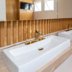 Leader 2.8m Gold Wrapped Quadrant Moulding (120113) -Real Wood Flooring Store 2 8m gold wrapped quadrant moulding 120113 p120113 243529 image