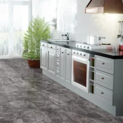 Liberty Floors Agios Scuro - Lustre Stone 8mm High Gloss Laminate Flooring (225703) -Real Wood Flooring Store agios scuro lustre stone 8mm high gloss laminate flooring 225703 p91933 208579 image