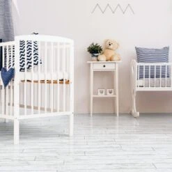 Liberty Floors Antique White - Lustre 8mm Laminate Flooring (217792) -Real Wood Flooring Store antique white lustre 8mm laminate flooring 217792 p84874 196376 image