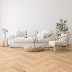 Liberty Floors Bianco Oak - Manor Herringbone Parquet 14mm Engineered Real Wood Flooring (249871) -Real Wood Flooring Store bianco oak manor herringbone parquet 14mm engineered real wood flooring 249871 p108538 236056 image
