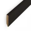 Leader Black Pencil Round Laminate Skirting Board (2.4m) -Real Wood Flooring Store black pencil round laminate skirting board 2 4m p84895 191919 image