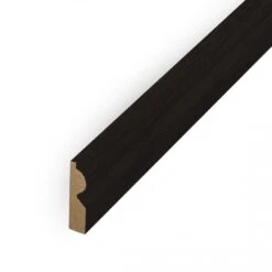 Leader Black Torus Laminate Skirting Board (2.4m) -Real Wood Flooring Store black torus laminate skirting board 2 4m p84894 191918 image