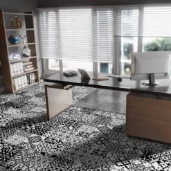 Falquon Flooring Black & White - Lustre Authentic 2.0 8mm Laminate Flooring (315201) -Real Wood Flooring Store black white lustre authentic 2 0 8mm laminate flooring 315201 p119270 242197 image