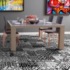 Falquon Flooring Black & White - Lustre Authentic 2.0 8mm Laminate Flooring (315201) -Real Wood Flooring Store black white lustre authentic 2 0 8mm laminate flooring 315201 p119270 242198 image