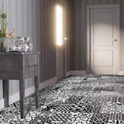 Falquon Flooring Black & White - Lustre Authentic 2.0 8mm Laminate Flooring (315201) -Real Wood Flooring Store black white lustre authentic 2 0 8mm laminate flooring 315201 p119270 242199 image