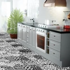 Falquon Flooring Black & White - Lustre Authentic 2.0 8mm Laminate Flooring (315201) -Real Wood Flooring Store black white lustre authentic 2 0 8mm laminate flooring 315201 p119270 242200 image