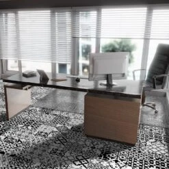 Falquon Flooring Black & White - Lustre Authentic 2.0 8mm Laminate Flooring (315201) -Real Wood Flooring Store black white lustre authentic 2 0 8mm laminate flooring 315201 p119270 242201 image