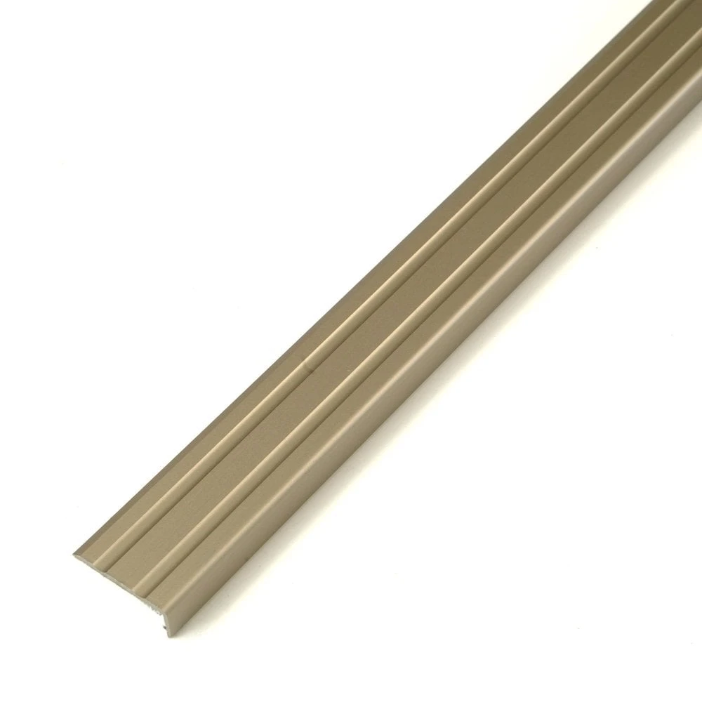 Leader Brushed Steel Self-Adhesive End Profile Door Bar (900mm) 3 Leader Brushed Steel Self-Adhesive End Profile Door Bar (900mm)