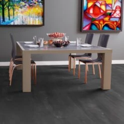 Liberty Floors Charcoal Grey - Lustre 8mm High Gloss Laminate Flooring (217056) -Real Wood Flooring Store charcoal grey lustre 8mm high gloss laminate flooring 217056 p84205 187691 image