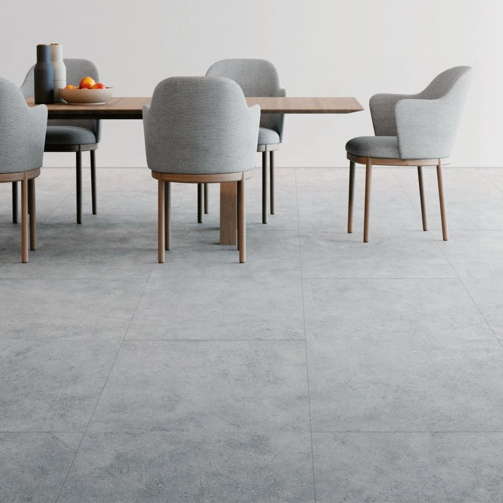 FAUS Concrete - Industry Tile 8mm Laminate Flooring (217068) 3 FAUS Concrete - Industry Tile 8mm Laminate Flooring (217068)