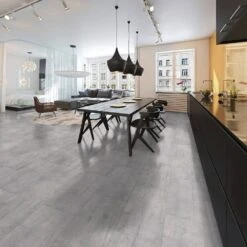Liberty Floors Concrete Stone Grey - Universo 8mm Laminate Flooring (263469) -Real Wood Flooring Store concrete stone grey universo 8mm laminate flooring 263469 p113507 237111 image