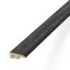Leader Dark Grey Laminate End Profile Door Bar (1m)