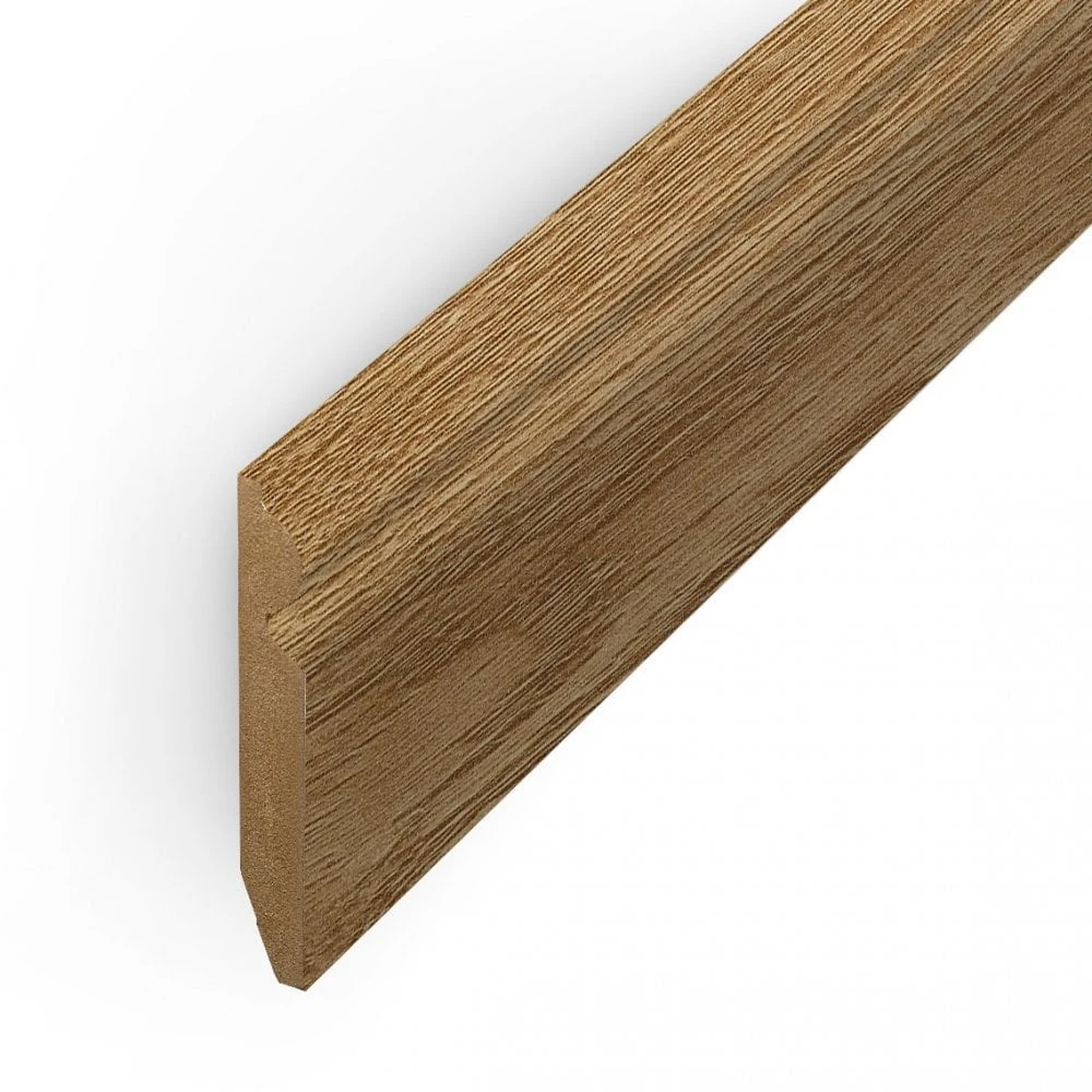 Leader Dark Oak Torus Laminate Skirting Board (2.4m) 3 Leader Dark Oak Torus Laminate Skirting Board (2.4m)