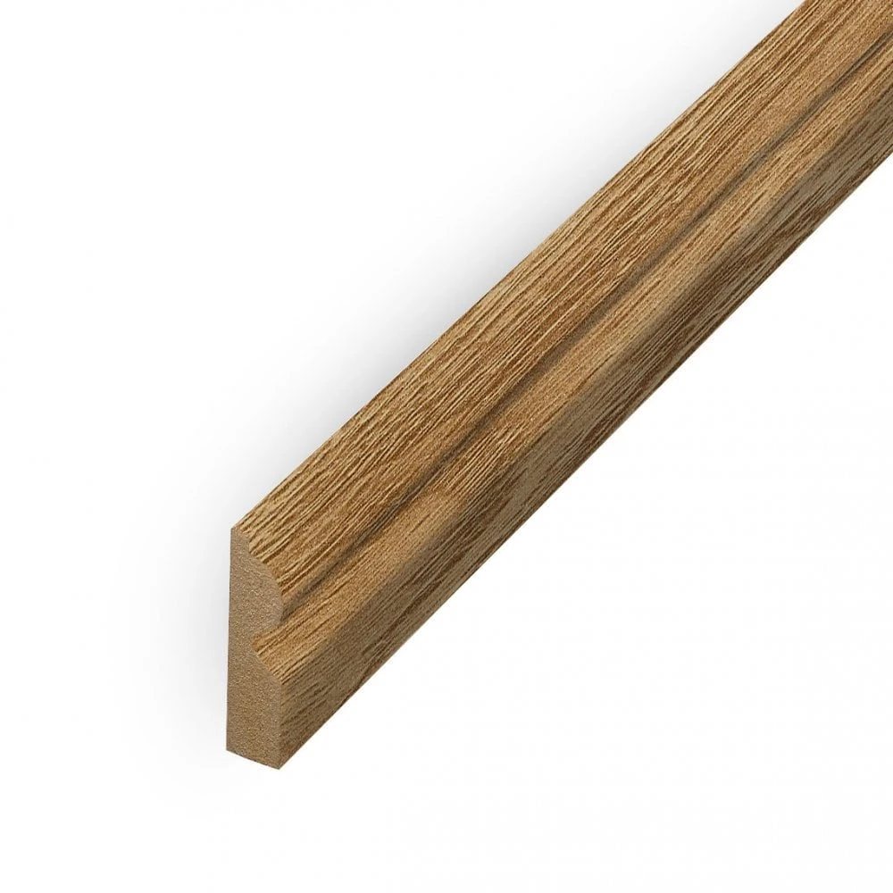Leader Dark Oak Torus Laminate Skirting Board (2.4m) 6 Leader Dark Oak Torus Laminate Skirting Board (2.4m) - Image 4