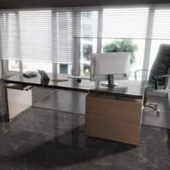 Liberty Floors Dark Pinto - Lustre Stone 8mm High Gloss Laminate Flooring (223767) -Real Wood Flooring Store dark pinto lustre stone 8mm high gloss laminate flooring 223767 p89997 207792 image