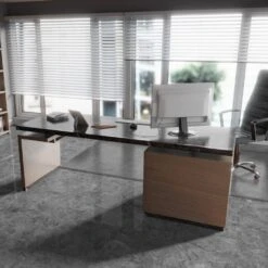 Liberty Floors Elounda Cinzento - Lustre Stone 8mm High Gloss Laminate Flooring (225708) -Real Wood Flooring Store elounda cinzento lustre stone 8mm high gloss laminate flooring 225708 p91938 208594 image