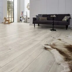 Kronotex Gala Oak White - Exquisite Plus 8mm Laminate Flooring (221380) -Real Wood Flooring Store gala oak white exquisite plus 8mm laminate flooring 221380 p87642 203191 image