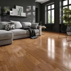 Liberty Floors Golden Oak - Premier 14mm Engineered Real Wood Flooring (169982) -Real Wood Flooring Store golden oak premier 14mm engineered real wood flooring 169982 p57831 235013 image