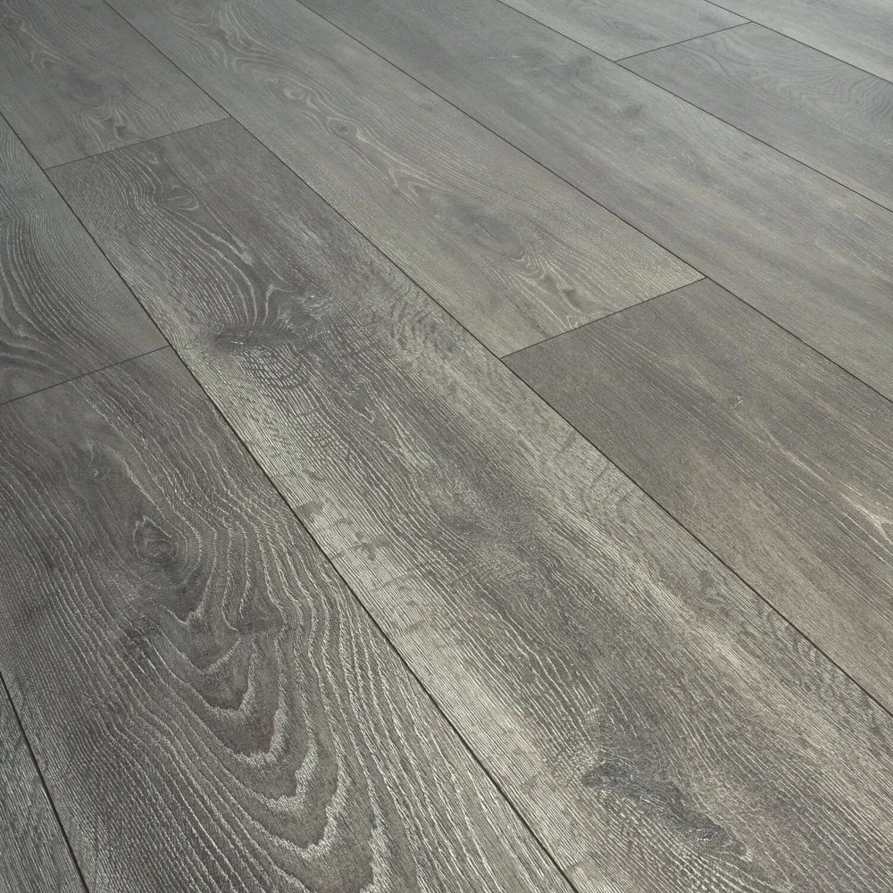 Swiss Krono Graphite Oak - Grand Selection Evolution 14mm Laminate Flooring (218900) 4 Swiss Krono Graphite Oak - Grand Selection Evolution 14mm Laminate Flooring (218900) - Image 2