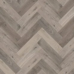 Liberty Floors Grey Oak - Herringbone SPC 5.5mm Rigid Core Vinyl Flooring (219442) -Real Wood Flooring Store grey oak herringbone spc 5 5mm rigid core vinyl flooring 219442 p85858 196096 image