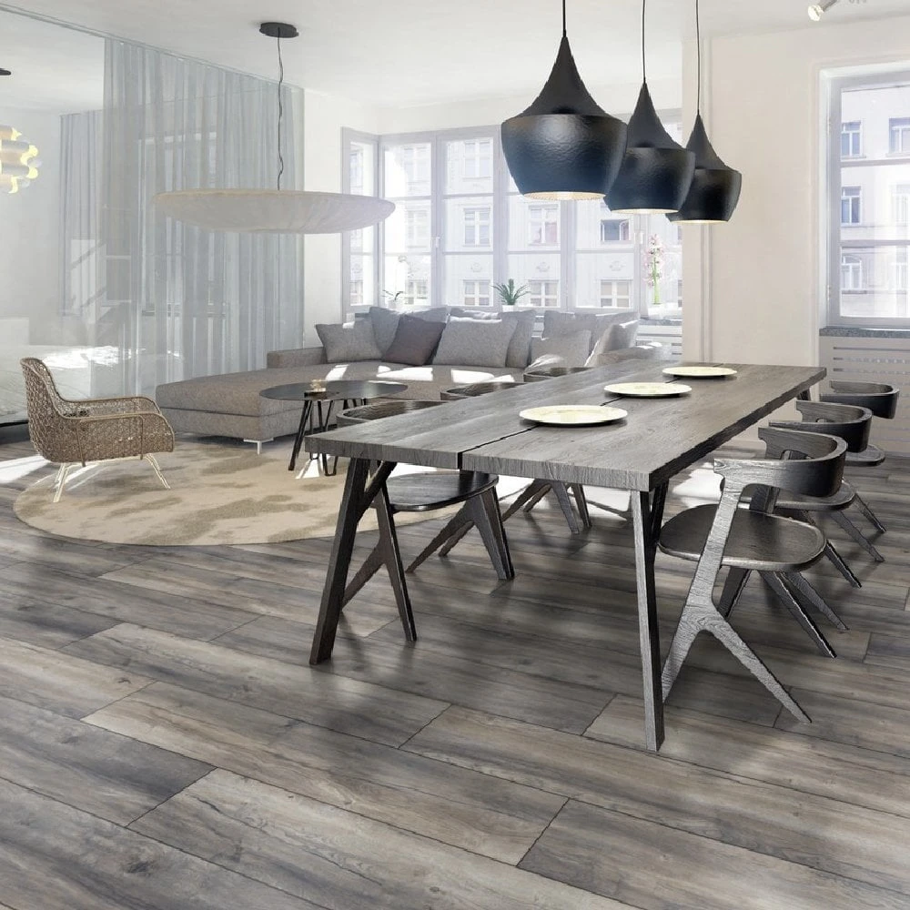 Kronotex Harbour Grey Oak - Exquisite Plus 8mm Laminate Flooring (160206) 3 Kronotex Harbour Grey Oak - Exquisite Plus 8mm Laminate Flooring (160206)