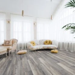 Kronotex Harbour Grey Oak - Robusto Villa 12mm Laminate Flooring (217737) -Real Wood Flooring Store harbour grey oak robusto villa 12mm laminate flooring 217737 p84819 191238 image