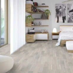 Liberty Floors Ivory White Oak - Premium Click 14mm Engineered Real Wood Flooring (193319) -Real Wood Flooring Store ivory white oak premium click 14mm engineered real wood flooring 193319 p76060 175156 image
