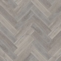 Liberty Floors Light Grey Oak - Herringbone SPC 5.5mm Rigid Core Vinyl Flooring (219444) -Real Wood Flooring Store light grey oak herringbone spc 5 5mm rigid core vinyl flooring 219444 p85860 196104 image