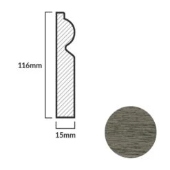 Leader Medium Grey Torus Laminate Skirting Board (2.4m) 11 Leader Medium Grey Torus Laminate Skirting Board (2.4m) -Real Wood Flooring Store medium grey torus laminate skirting board 2 4m p84930 191868 image