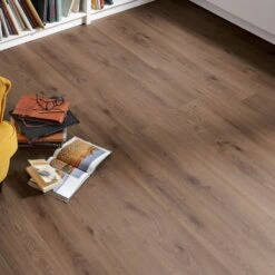 Kronotex Millenium Brown Oak - Advanced 8mm Laminate Flooring (247113) -Real Wood Flooring Store millenium brown oak advanced 8mm laminate flooring 247113 p106488 223342 image