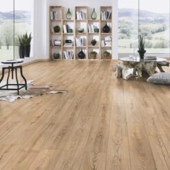 Krono Original Natural Carpenter Oak - Vintage Classic 10mm Laminate Flooring (249804) -Real Wood Flooring Store natural carpenter oak vintage classic 10mm laminate flooring 249804 p108477 235723 image