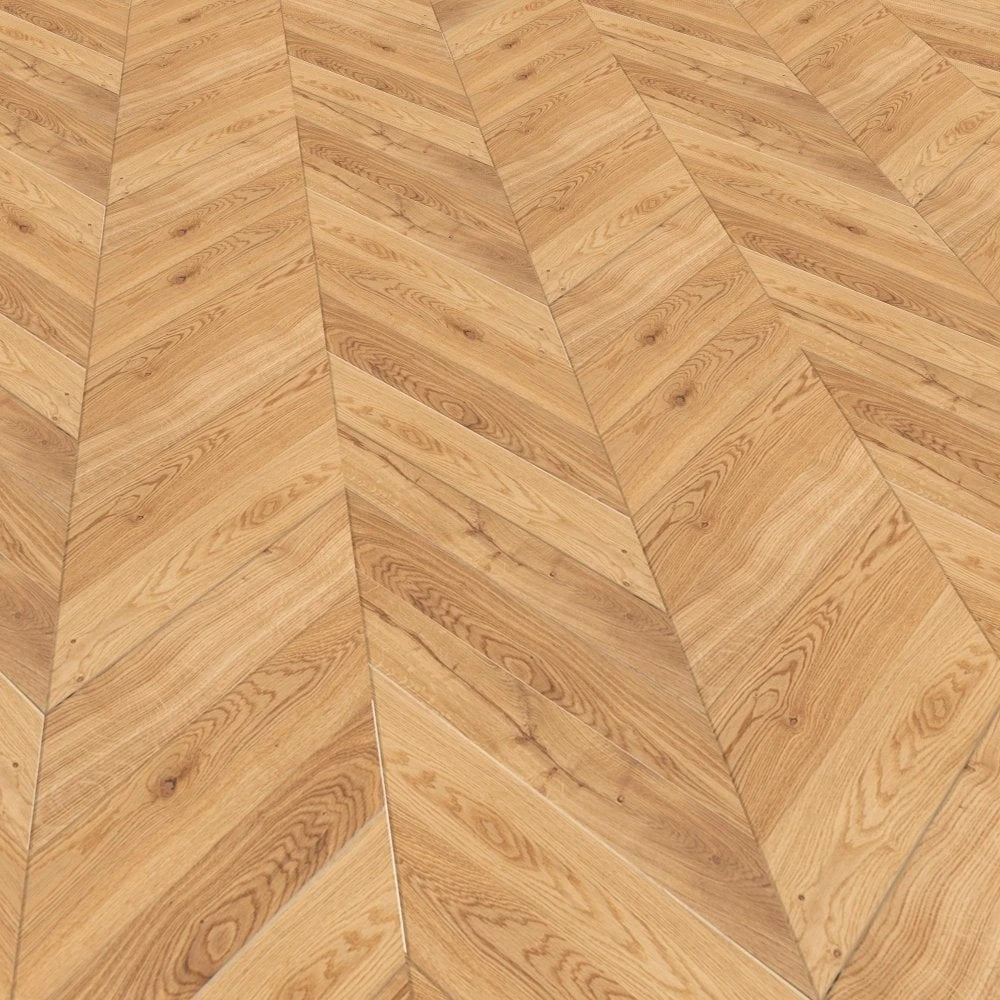 Liberty Floors Natural Oak Oiled - Chevron 15mm Engineered Real Wood Flooring (249204) 4 Liberty Floors Natural Oak Oiled - Chevron 15mm Engineered Real Wood Flooring (249204) - Image 2