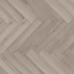 Kronotex Oak Silver - Herringbone 8mm Laminate Flooring (222940) -Real Wood Flooring Store oak silver herringbone 8mm laminate flooring 222940 p89187 204906 image