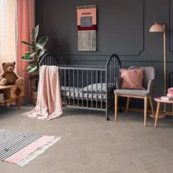 Liberty Floors Pebble Grey Oak - Herringbone Parquet 14mm Engineered Real Wood Flooring (219386) -Real Wood Flooring Store pebble grey oak herringbone parquet 14mm engineered real wood flooring 219386 p85834 207318 image