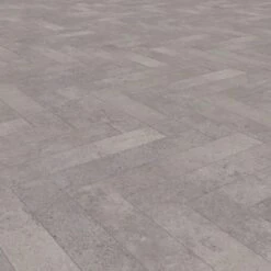 Kronotex Pesaro Cement - Herringbone 8mm Laminate Flooring (222942) -Real Wood Flooring Store pesaro cement herringbone 8mm laminate flooring 222942 p89189 204893 image