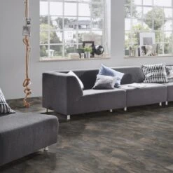 Krono Original Pewter Slate - Impressions 8mm Laminate Flooring (219266) -Real Wood Flooring Store pewter slate impressions 8mm laminate flooring 219266 p85773 194088 image