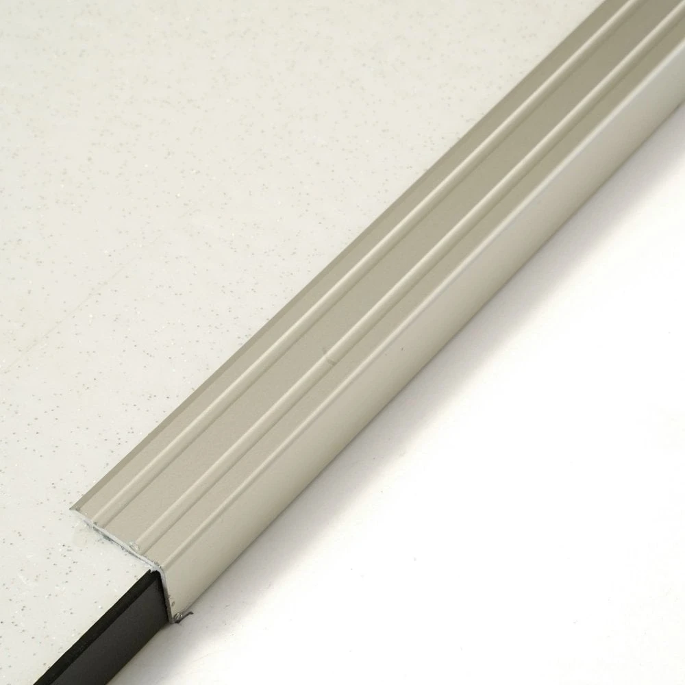 Leader Silver Self-Adhesive Stair Nosing Profile (900mm) 3 Leader Silver Self-Adhesive Stair Nosing Profile (900mm)