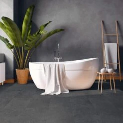 Liberty Floors Slate Black Stone - Premium Plus 6mm Rigid Core Vinyl Flooring (221002) 7 Liberty Floors Slate Black Stone - Premium Plus 6mm Rigid Core Vinyl Flooring (221002) -Real Wood Flooring Store slate black stone premium plus 6mm rigid core vinyl flooring 221002 p87274 202701 image