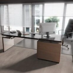 Liberty Floors Smokey Grey - Lustre 8mm High Gloss Laminate Flooring (217058) -Real Wood Flooring Store smokey grey lustre 8mm high gloss laminate flooring 217058 p84207 187685 image