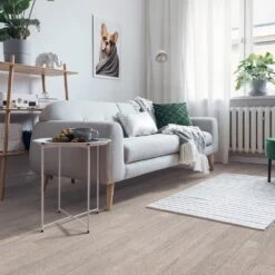 Liberty Floors Stone Grey - Classic 10mm Engineered Real Wood Flooring (223755)