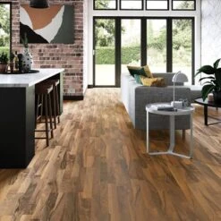 Kronotex Ticino Walnut - Superior 6mm Laminate Flooring (219527) -Real Wood Flooring Store ticino walnut superior 6mm laminate flooring 219527 p85898 196511 image