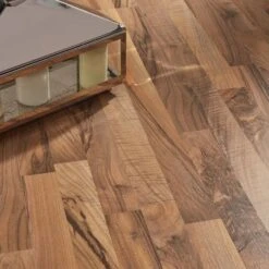 Kronotex Ticino Walnut - Superior 6mm Laminate Flooring (219527) -Real Wood Flooring Store ticino walnut superior 6mm laminate flooring 219527 p85898 196513 image