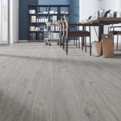 Kronotex Timeless Grey Oak - Robusto Villa 12mm Laminate Flooring (217736) -Real Wood Flooring Store timeless grey oak robusto villa 12mm laminate flooring 217736 p84818 191232 image