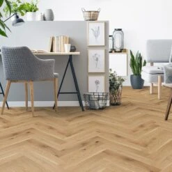 Liberty Floors Toffee Oak - Manor Herringbone Parquet 14mm Engineered Real Wood Flooring (249868) -Real Wood Flooring Store toffee oak manor herringbone parquet 14mm engineered real wood flooring 249868 p108535 235977 image