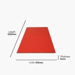 Liberty Floors Traffic Red - Lustre Flawless 8mm High Gloss Laminate Flooring (249742) 11 Liberty Floors Traffic Red - Lustre Flawless 8mm High Gloss Laminate Flooring (249742) -Real Wood Flooring Store traffic red lustre flawless 8mm high gloss laminate flooring 249742 p108416 236219 image